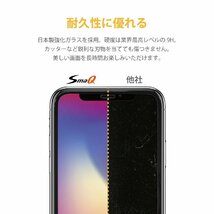 iPhone11promax-xsmax用 液晶保護ガラスフィルム XDY Higuma強化ガラス採用iPhone11promax/XS Max(6.5インチ) 専用 日本製 3D 全面保護 フ_画像6