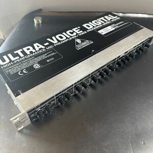 「D832」BEHRINGER/ベリンガー ULTRA-VOICE DIGITAL VX2496 マイクプリアンプ ボイスプロセッサー 現状出品