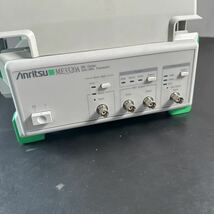 「2FF212」Anritsu ME3320A BER Checker 1kHz～1MHz Transmitter 通電確認_画像2