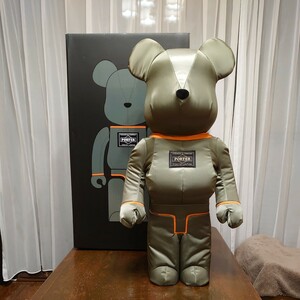 PORTER x BE@RBRICK 1000% TANKER SAGE GREEN Special Edition MEDICOM TOY 吉田カバン ポーター タンカー ベアブリック メディコムトイ 緑