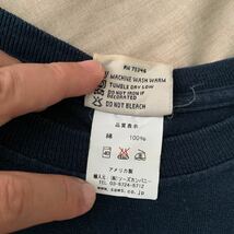 【Goodwear】グッドウェア USA製 ポケットTシャツ Mサイズ ネイビー ポケT 正規品_画像4