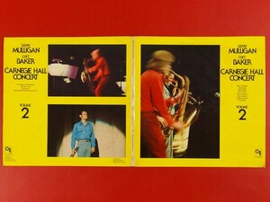 ◇米盤 Gerry Mulligan Chet Baker/Carnegie Hall Concert Volume 2/LP、CTI6055S1