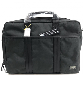 【中古】PORTER 3WAYブリーフケース 737-17800 未使用 ブラック ポーター[240017577547]