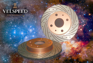 Velspeed PIXIS SPACE ピクシス スペース L575A 11/09～13/06 NAに適合 フロントレーシングブレーキローター