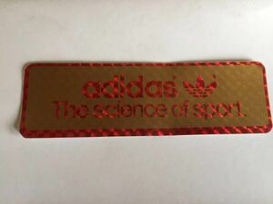  that time thing Adidas adidasp rhythm sticker decal seal Vintage snowboard tennis soccer Puma RUN DMC super Star 