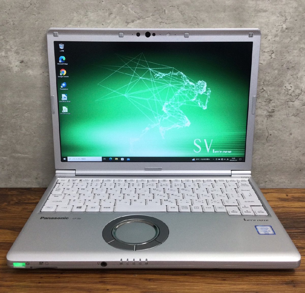 1円~ ○Panasonic LET'S NOTE SV8 / Core i5 8365U (1.60GHz