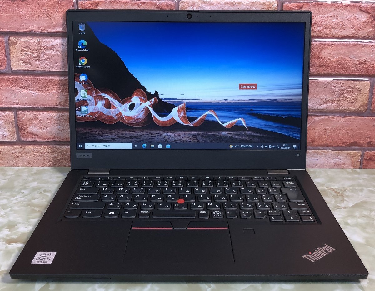 1円~ ○LENOVO THINK PAD L13 / 第10世代Core i5 10210U (1.60GHz