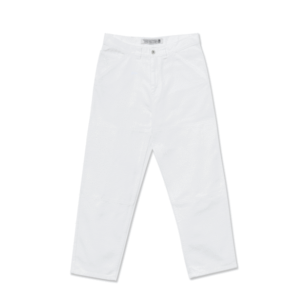 【POLAR SKATE CO.】93!-Work-Pants-White 30/30 ポーラー　スケボー　スケートボード　ストリート supreme alltimers lastresortab