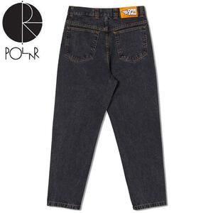 【POLAR SKATE CO.】92! denim デニム WASHED BLACK 32/30 ポーラー スケボー スケートボード ストリート supreme alltimers lastresortab