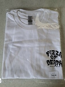 新品未開封 正規品 PIZZA OF DEATH Tシャツ 白Lサイズ ピザオブデス HI-STANDARD ハイスタ KEN YOKOYAMA 横山健 BBQ CHICKENS 