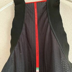 ■美品■CASTELLI カステリ 4517516−321 ビブ 裏起毛 ロング サイクルウェア XLサイズ ロードバイク ウェア アクセサリー W00074の画像6