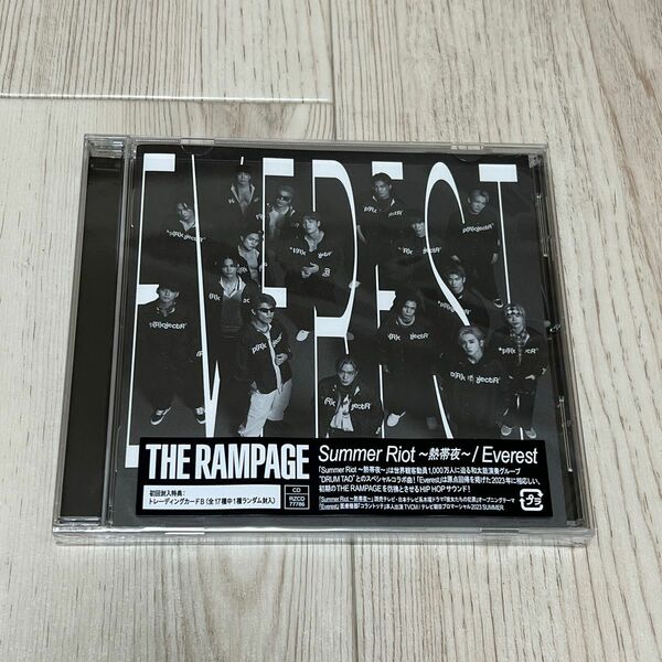 THE RAMPAGE Summer Riot ～熱帯夜～/Everest CD