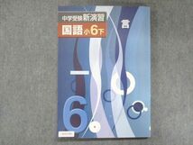 UU13-204 塾専用 小6 中学受験新演習 国語 下 17S5B_画像1