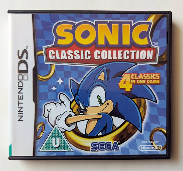 DS ソニッククラシックコレクション SONIC CLASSIC COLLECTION EU版 ★ ニンテンドーDS / DSi / 3DS