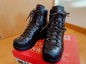 おまけ付き！HANWAG/ハンワグ アラスカ ワイド GTX 色 ブラウン UK7 EU41 US8 約26.2cm 登山靴 レザートレッキングシューズ 美品 送料無料