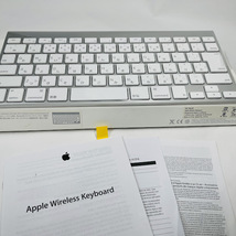 【中古】アップル Apple Wireless Keyboard（JIS）MC184J/B キーボード本体_画像1