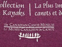 2000sUSA古着 カナディアンカヌー博物館 Tシャツ sizeL エンジ 船 舟 フェード 雰囲気 アメリカ カナダ GILDAN 2000年代 Y2K_画像4