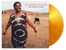 Cesaria Evora セザリア・エボラ Sao Vicente Di Longe 1,000枚限定再発二枚組Audiophileオレンジ・ブラック・カラー・アナログ・レコード_画像1