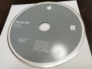 ibook g4 Mac OS X インストールディスク　2 