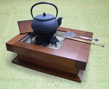 No.003-2 ミニ七輪囲炉裏蓋付き Fix type(合板) – A&D/W