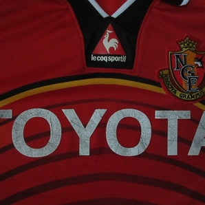 日本製 名古屋グランパスエイト 2001 2002 ホーム le coq sportifユニフォームS M Nagoya Grampusサッカー シャツ ジャージ ストイコビッチの画像5