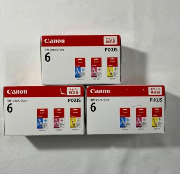 Canon インクカートリッジ BCI-6 3MP 3色