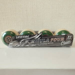 @@正規品 新品 SPITFIRE WHEELS スピットファイア F4 フォーミュラフォー 99DU 99A 52mm クラシックシェイプ ウィール スケートボード 