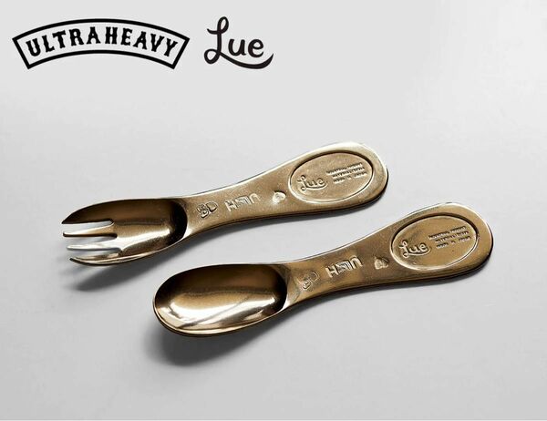 Lue × ULTRAHEAVY DessertSpoon & Fork