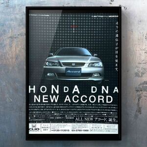 当時物 ホンダ アコード 広告 / カタログ 旧車 Accord euro R タイプR cl7 cl1 cd 無限 spoon マフラー 純正 部品 パーツ ミニカー ユーロR