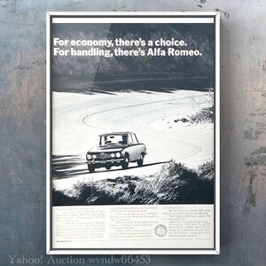 USA that time thing Alpha Romeo 1750 advertisement / Alpha 1750 alfa1750 alfaromeo Alpha Romeo 1750 catalog used poster bell Lee naBerlina