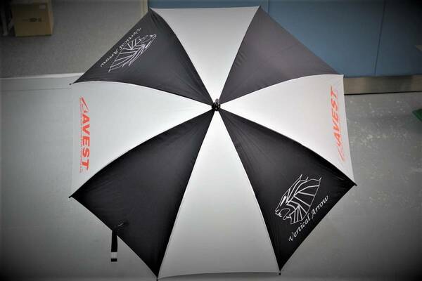 AVEST アベスト VerticalArrow umbrella ロゴ入り傘 オフィシャルグッズ アンブレラ ブラック＆ホワイト 1本 日本製 未使用 匿名配送 送料0