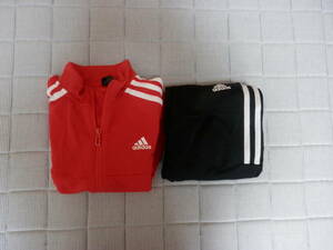 adidas　アディダス　ジャージ　上下　120　中古