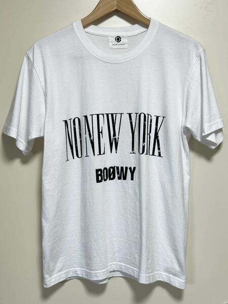 美品 BOOWY×アダムエロペ ロゴTシャツ M