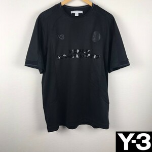 極美品 Y-3 ワイスリー 半袖カットソー ブラック サイズM 返品可能 送料無料