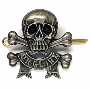 デス オア グローリー ビンテージ ピンバッジ DEATH OR GLORY Vintage SKULL Pin スカル 骸骨 髑髏 WWI Pin 17th / 21st LANCERS Badge