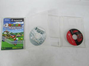 【0811y Y4158】 GAMECUBE ゲームキューブ ソフト 2点まとめ売り マリオゴルフファミリーツアー 大乱闘スマッシュブラザーズDX