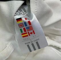 良品　adidas GOLF　アディダス ゴルフ　ストレッチ　ゴルフパンツ　ブーツカット　ホワイト　レディース　Lサイズ　ウエスト67cm_画像8