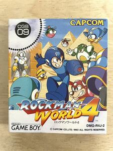 【限定即決】ROCKMAN WORLD4 ロックマンワールド4 CAPCOM カプコン DMG‐R4J-2 箱‐取説あり N.2169 ゲームボーイ アドバンス レア レトロ