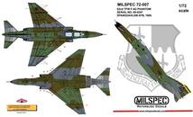 1/72 MILSPEC　ミルスペック デカール　 ML 72-007 F-4G PHANTOM, 52nd TFW SPANGDAHLEM AB,1985_画像4