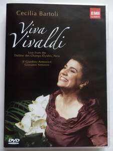 DVD/ヴィヴァルディ- チェチーリア.バルトリ- パリ- シャンゼリゼ劇場/イル.ジャルディーノ.アルモニコ/Cecilia Bartoli - Viva Vivaldi!