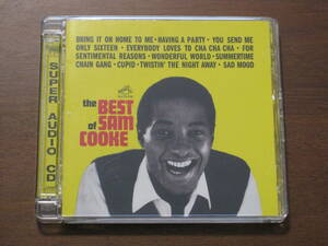 SAM COOKE サム・クック/ THE BEST OF SAM COOKE 2012年発売 Analogue P社 Hybrid SACD 輸入盤