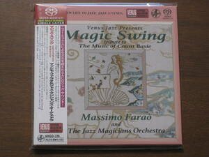 MASSIMO FARAO マッシモ・ファラオ/ マジック・スイング~トリビュート・トゥ~カウント・ベイシー 2022年発売 SACD SACD専用盤 国内帯有