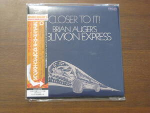 BRIAN AUGER'S OBLIVION EXPRESS ブライアン・オーガーズ/ クローサー・トゥ・イット 2013年発売 紙ジャケ リマスター CD 国内帯有