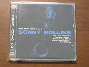 SONNY ROLLINS ソニー・ロリンズ/ BLUE NOTE 1558 Vol. 2 2010年発売 Analogue P社 Hybrid SACD 輸入盤