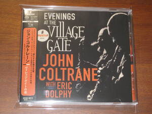 JOHN COLTRANE ジョン・コルトレーン/ ヴィレッジ・ゲイトの夜 2023年発売 SHM-SACD SACD専用盤 国内帯有