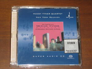 MCCOY TYNER マッコイ・タイナー/ NEW YORK REUNION 2000年発売 Chesky R社 Hybrid SACD 輸入盤