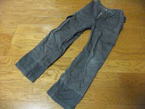 [USED]J PRESS J Press man Kids long trousers 120. small of the back rubber gray 