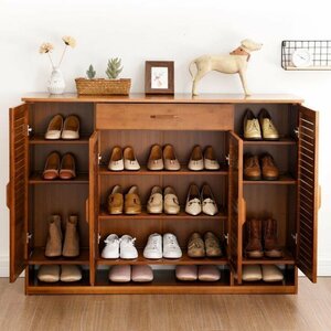  new goods appearance four .. door entrance simple present-day shoes rack entranceway . bamboo storage bulkhead . rack DIY shoes rack 