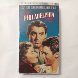 zaa-zvd19♪『フィラデルフィア物語』キャサリン・ヘプバーンVHS The Philadelphia Story Cary Grant, James Stewart & Katharine Hepburn