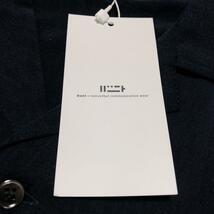 bunt バント CUPRA JERSEY BIG POCKET SHIRTS キュプラジャージービッグポケットシャツ ネイビー サイズ2 Mサイズ相当 メンズ 日本製_画像9